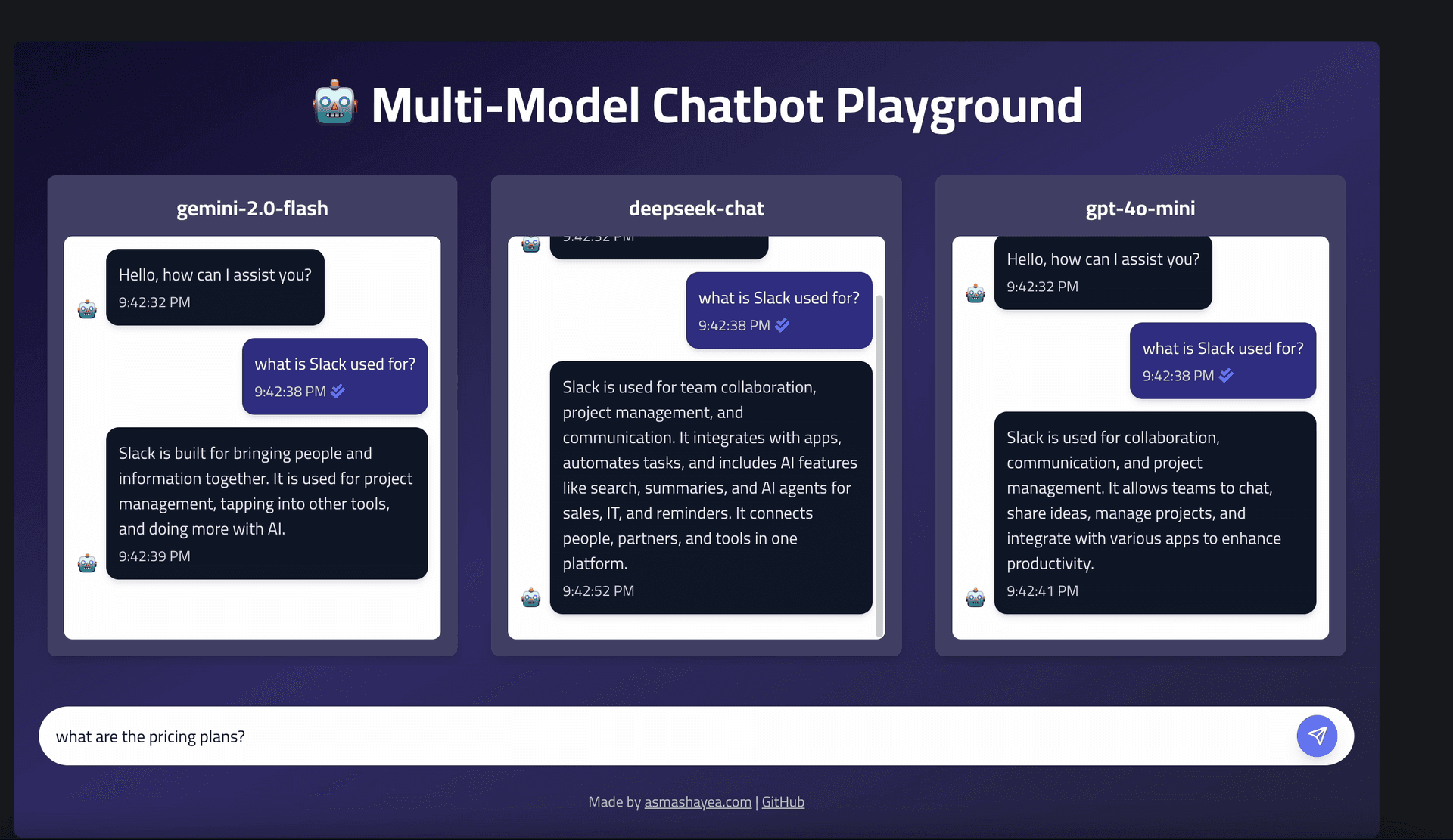 RAG-Chatbot Playground