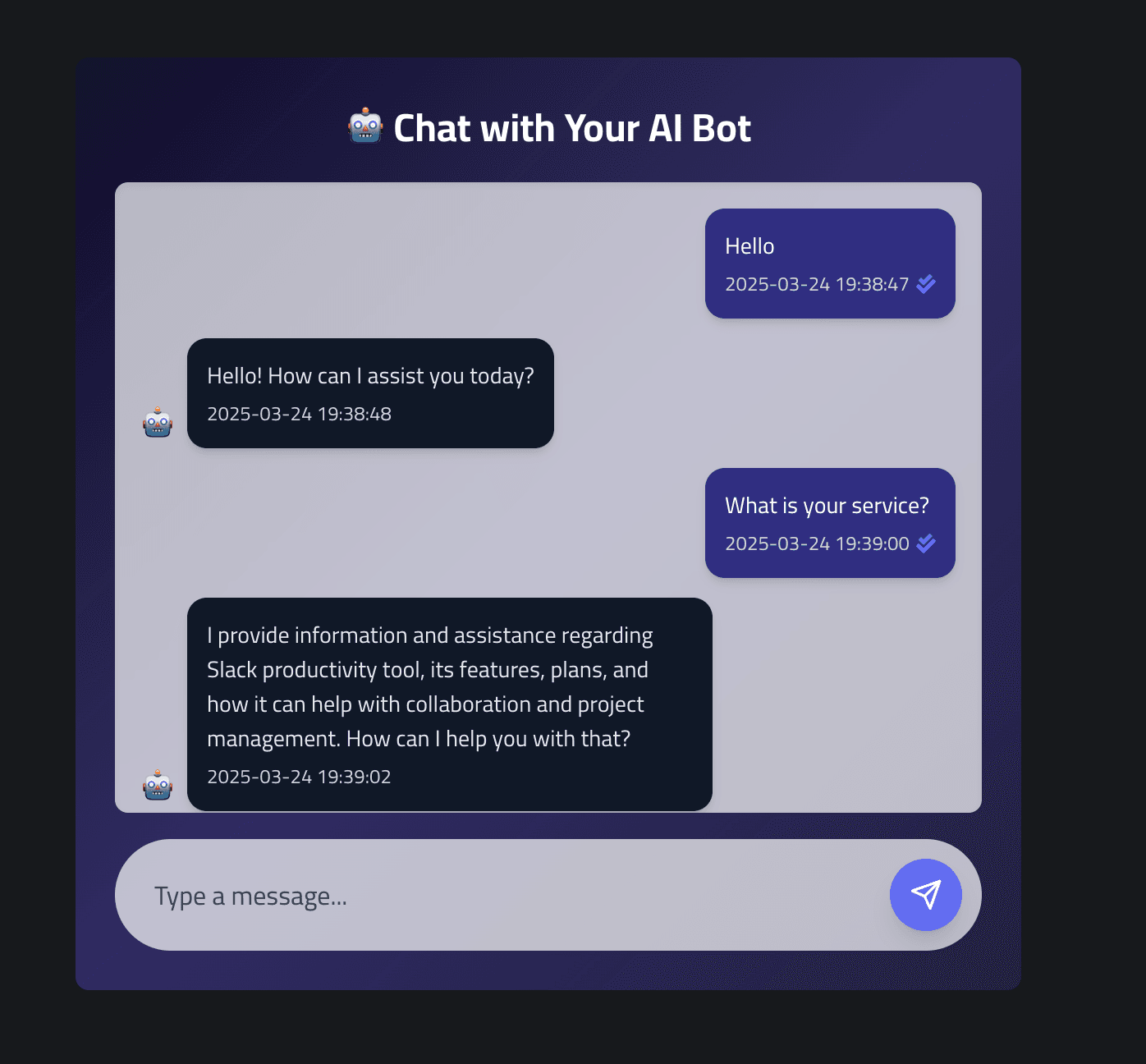 AI Chatbot App